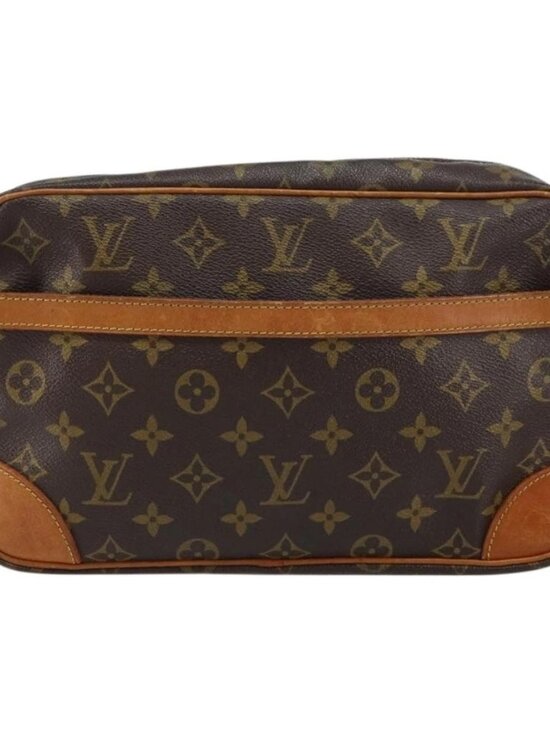 LOUIS VUITTON Monogram Compiegne 28 Clutch Bag M51845 LV Auth 159387 - Picture 2 of 16
